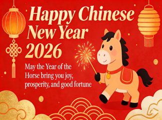 2026 Year of the Horse Spring Festival Greeting